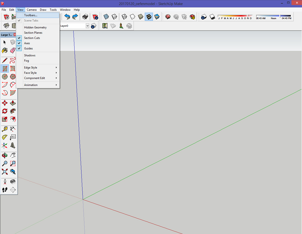 studio stoel_architect_interieurarchitect_kampen_zwolle_sketchUp_beginnen