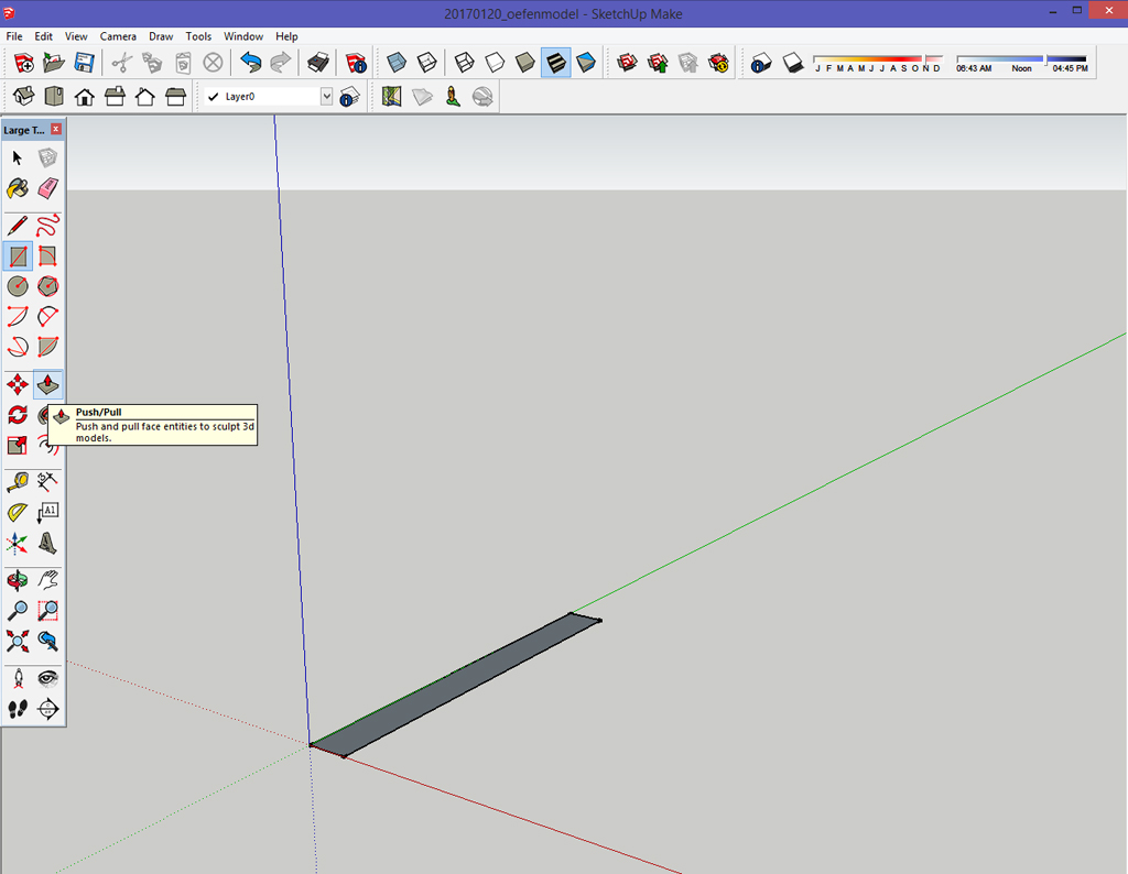 studio stoel_architect_interieurarchitect_kampen_zwolle_sketchUp_beginnen met tekenen