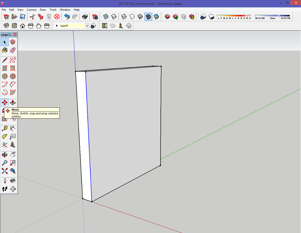 studio stoel_architect_interieurarchitect_kampen_zwolle_sketchUp_beginnen met tekenen