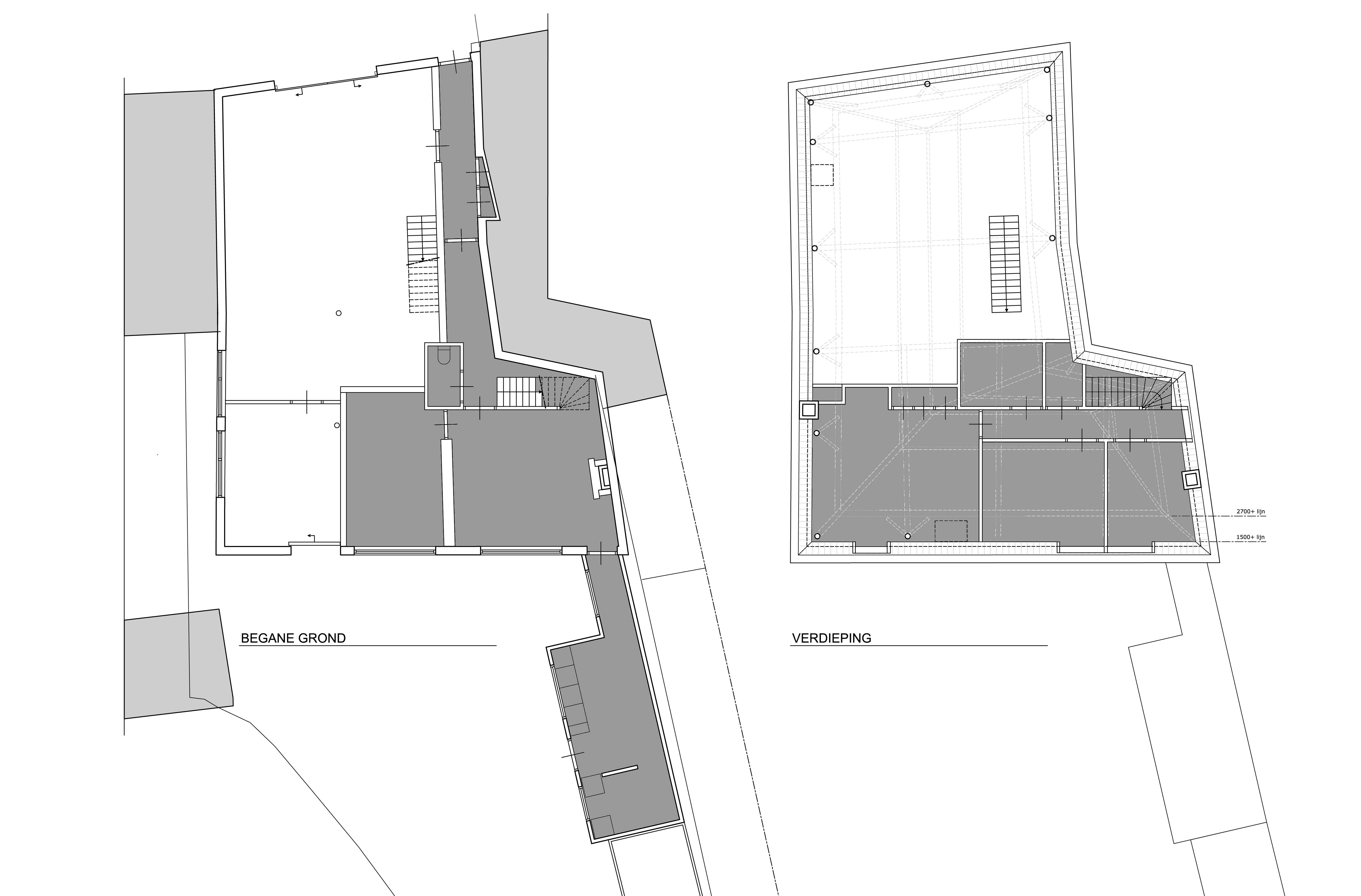 woonboerderij plattegrond